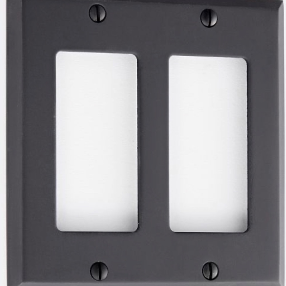 Switch plate Luxury Oil Rubbed Bronze from Rejuvenation - single